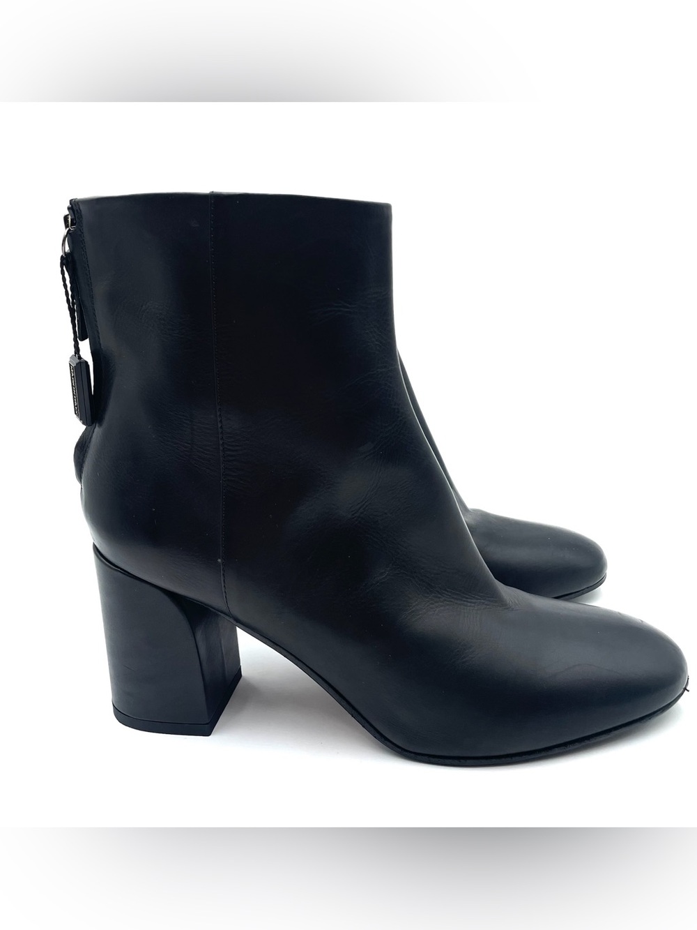 Ramano Black Ankle Boots Size 40